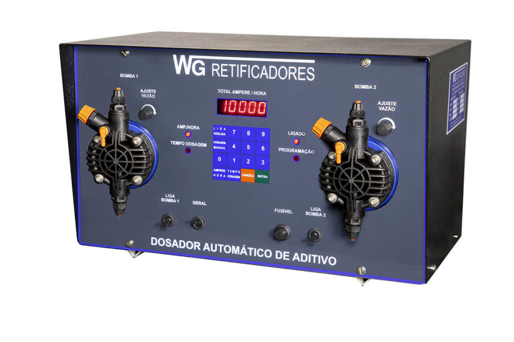 Dosador Automático de Aditivos - 2 (duas) Bombas - WG Indústria e ...